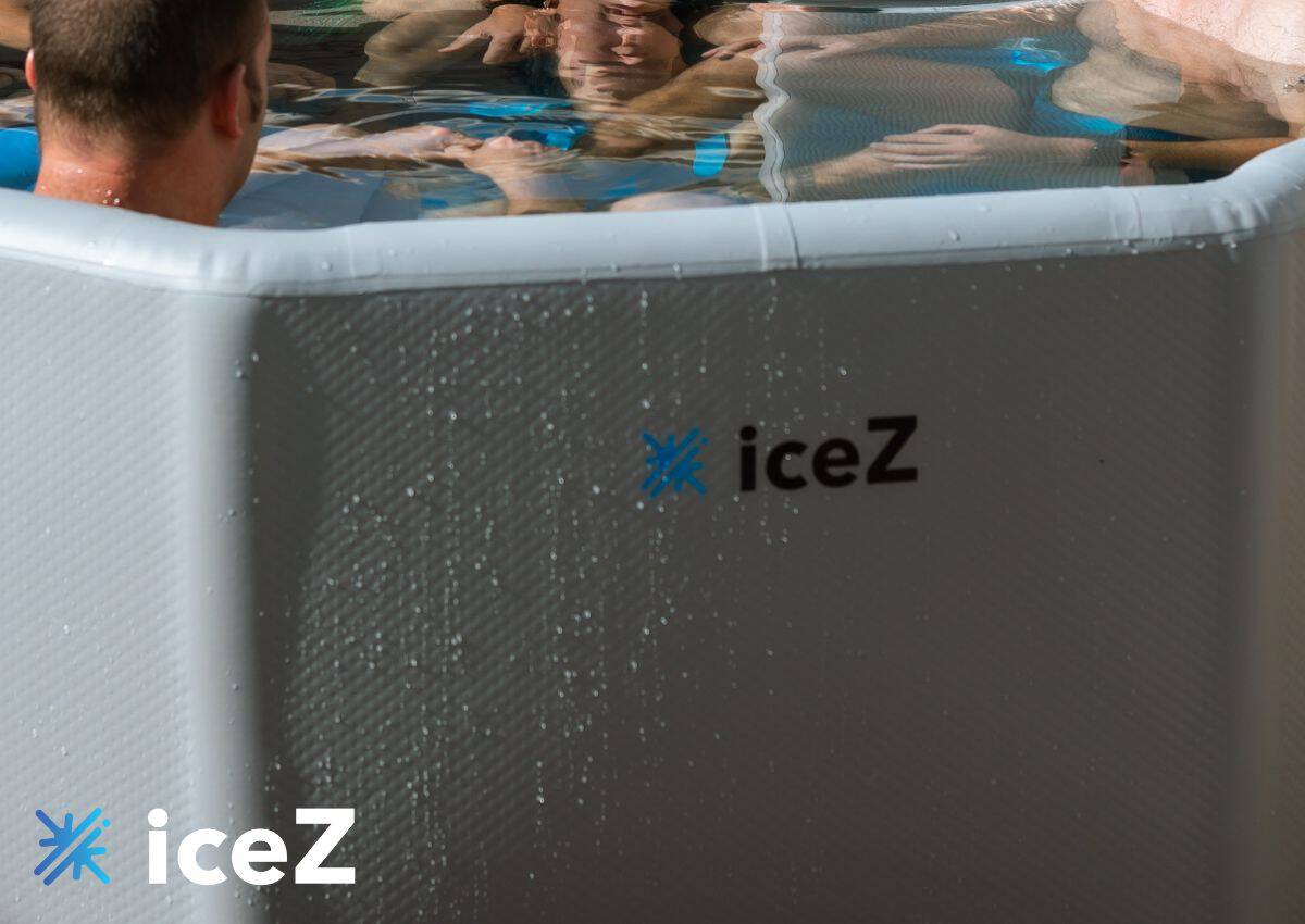 בריכת קרח עם צ'ילר ICEZ לטרנד הקרח והקירור.